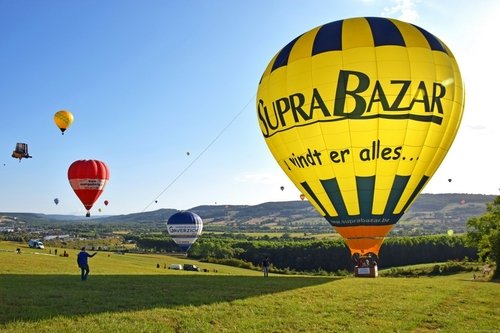 suprabazar luchtballon Tielt