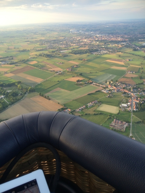 luchtdoop met luchtballon